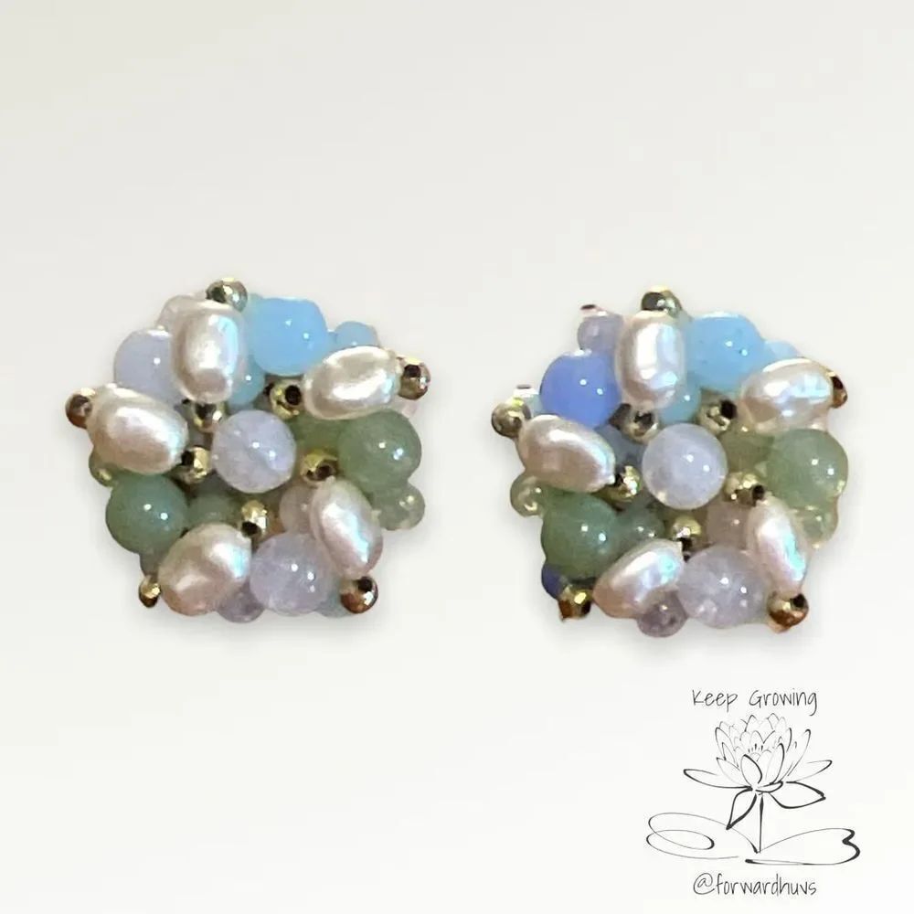 Vintage Faux Pearl Clip-On Earrings with Retro Charm
